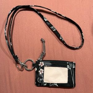 Vera Bradley Zip ID Lanyard